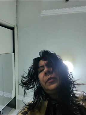 I discovered the cleaning girl trying on my wife's lingerie and she agreed to let me take it if I didn't say anything