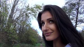 Skinny brunette has found her perfect BBC partner