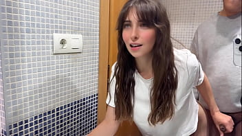 White girl with hairy pussy fucks 46-year-old man