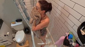 Dickflash Shower Adventure Part 1 New Roommate Forgot to Close the Bathroom Door