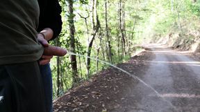 She helps me to piss