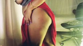 Sexy Girl Open Bra Press Boobs Pinch Nipple Pussy Fingering.