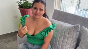 I HAVE AN ACCIDENT WITH MY NEIGHBOR AND HER AXULIO IS TO PUT MY COCK IN HER