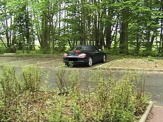 Beautiful French doll enjoys rod in her booty and jizz on her face