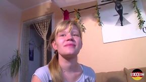 Shy German Teen Gets Pounded Hard