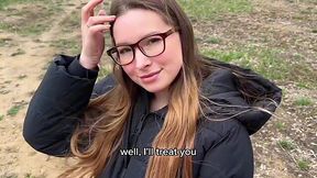 Amateur Blonde With Glasses Gets Passionate Homemade Hardcore Bang