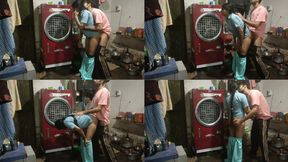 Seeing Kamwali's big ass, Malik fucked her hard, Hindi audio desi sexy video