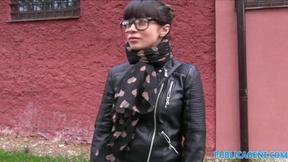 ”Cash for Creampie: Russian PublicAgent Outdoors”