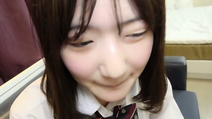 Cute Japanses Student In School Uniform