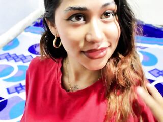 I suck a busty stranger's pussy in the park and cum in her mouth