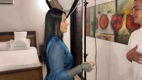 Fake Makeup Artist Cums On My Face And Tits - Saying It's My Skincare Routine - Dani Clark