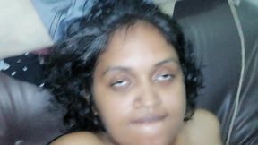 Sri lankan real stepmother when her husband work