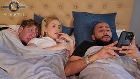 Let's Be Silent! Our Stepfather Can't Figure It Out - He Sneaks It All in Me