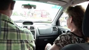 Bitch in doggystyle on the car #5