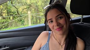 Neighbor On Roller Skates Has PUBLIC Sex In The Car