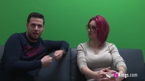 Amateur Spanish hardcore with kinky and busty pink haired babe