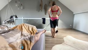 secretary making a baby before work - business-bitch