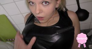Sweet teen in wetlook gets rough punishment
