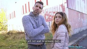 Public Agent - Andrea Lapiedra Sucks Big Cock in Cheating Spanish POV Scene