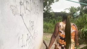 Fucked My Neighbor Wife Under the Step in an Uncompleted Building