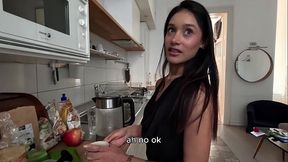 CREAMPIE FANTASY FULFILLED &ndash_ I Didn&rsquo_t Have Milk for Her Coffee, But I Had Some for Her Pussy