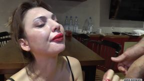 Pizza Spermale! Two Cocks and Two Cumshots for Dinner