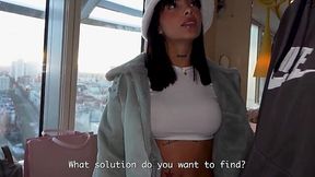 Colombian Hottie Busted for Thieving Gets Her Ass Pounded for Hours