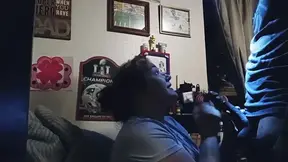 Giant Black Tool Worshiped by OLDER WOMAN in POV Penitentiary