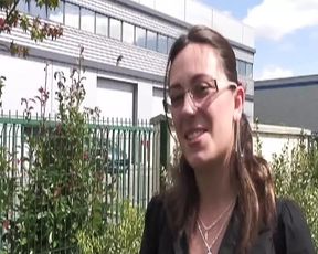 French babe in stockings assfucked until cumshot