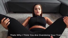 She has a personal trainer and how she needs a personal fucker