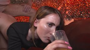 DP Sex Party with and Horny Blondes