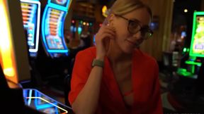 Sexy beauty gets fucked in the casino