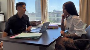 My Fucking Secretary Skips Work by Seducing Me and Fucking My Brains Out