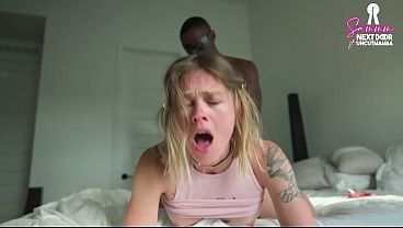 White wife takes BBC in POV cuckold scene