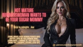 Sugar Mommy and her two horny sluts play cowgirl
