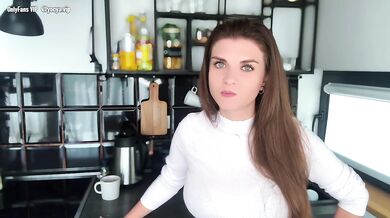 Horny Stepmother was caught with 2 Big Cocks by Step Son