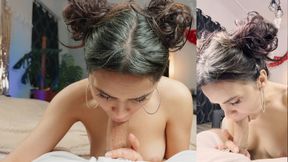 Stepbro, Help Me With Photoshoot... In My Mouth!