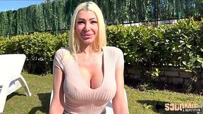 All Dolled Up Bimbo Jennifer Stone Anal Sex With Big Tits Cumshot POV