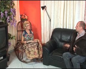 Hot anal fuck with nasty blonde German GILF