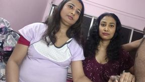 First Ever Bengali Bhabhi's Threesome sex with Stepson, Desi Viral mms in Hindi Audio