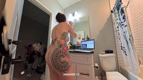 Dickflash Shower Adventure Part 2 New Roommate Forgot to Close the Bathroom Door