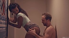 Sexy Ebony Gets Fucked While A Butt Plug Is Up Her Ass - Pornstar