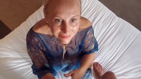 Amateur Blonde Mature Wife Enjoys Sex After Walk