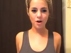 Amazing ass Amateur Blonde 19yo Teen anal fucked