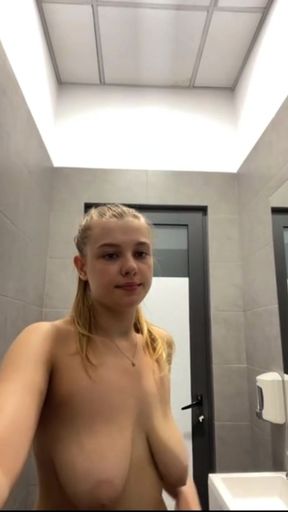 Anal fucking in public