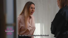 Family House S1E4: Why Busty Step Mom Karina King Jerks Step Son - Aunty Catches Doggystyle Fuck?