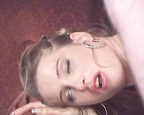 Gorgeous French doll in stockings enjoys hottest anal ever