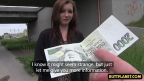 Amateur Girl Fucks For Money