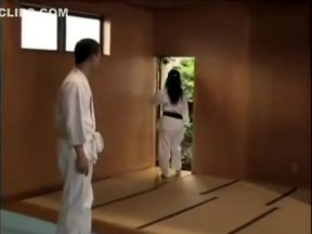 Randy Sensei Rails His Hot Karate Chick in the Dojo
