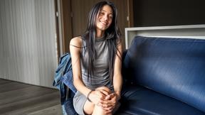 ”Skinny Brunette Latin Ravaged Raw”